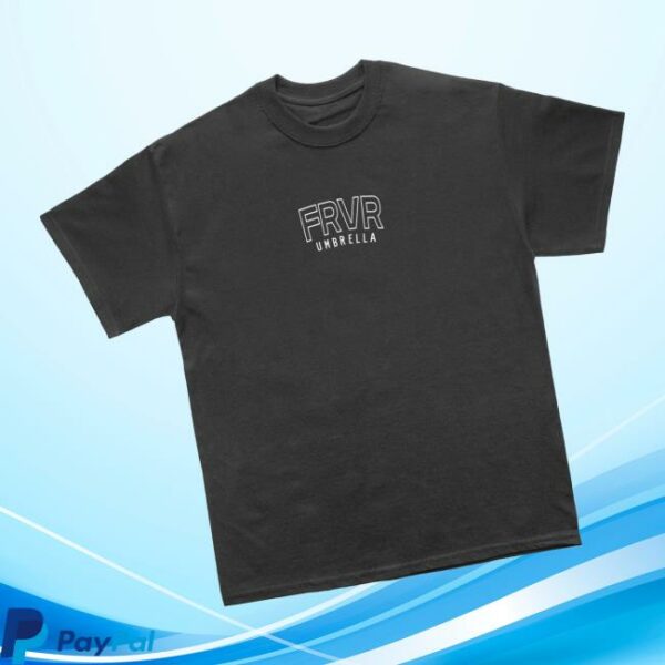 Forever Umbrella Merch Store Frvr Black Tee