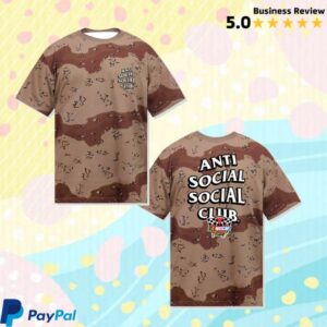 Antisocialsocialclub Merch Store Anti Social Social Club X Nascar Camo Motorsport T-Shirt