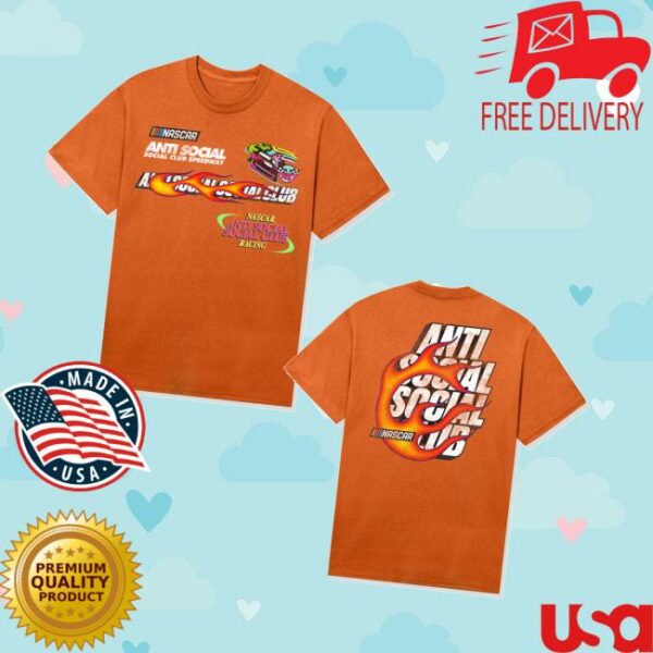 Antisocialsocialclub Merch Store Assc X Nascar Daytona Tee