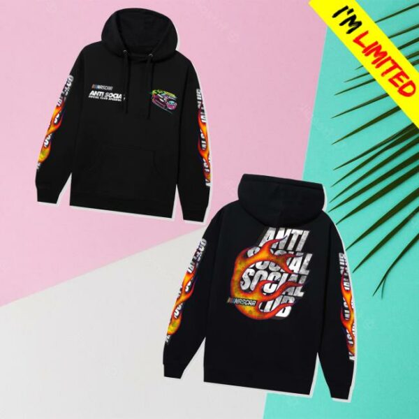 Antisocialsocialclub Merch Store Assc X Nascar Daytona Hoodie