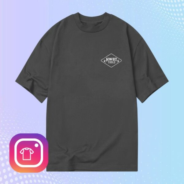 Hwbt Store Merch Tools Oversized T-Shirt