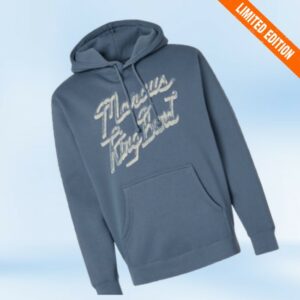 Marcus King Official Store Merch Mkb Script Navy Hoodie