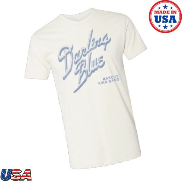 Marcus King Official Store Merch Db Vintage Script Tee
