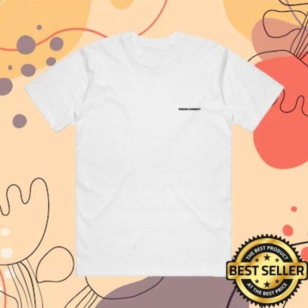 Period Correct Store Merch Checkered Meatball White Tee