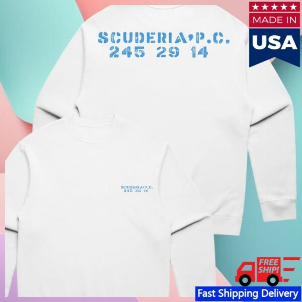 Period Correct Store Merch Scuderia White Crewneck