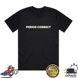 Period Correct Merch Store Core Logo Tee Black