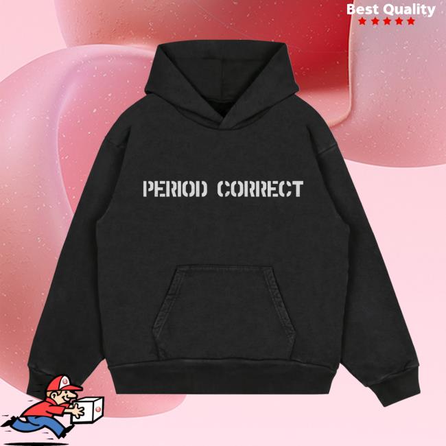 kenny Period Correct Merch Store PC Stencil Hoodie Vintage Black