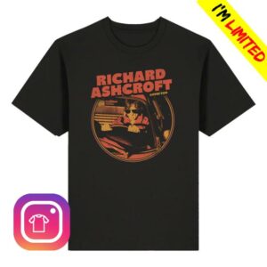 Richard Ashcroft Merch Store Richard Ashcroft Lovin You Black Tee