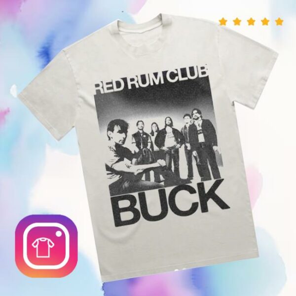 Red Rum Club Merch Store White Buck Tee