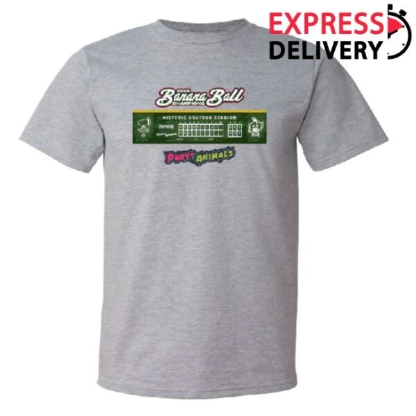 Banana Ball Store Merch 2025 Banana Ball World Tour Champion Tee