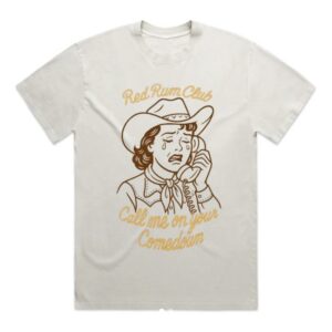 Red Rum Club Merch Store Call Me On Your Comedown Tee