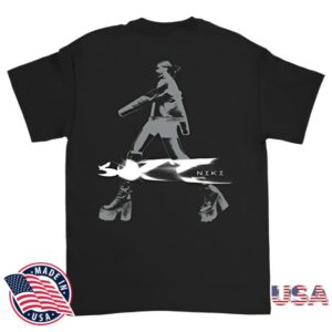 Thetedellis Store Merch Niki Silhouette Black Tshirt