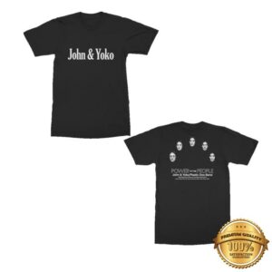 John Lennon Store Merch John And Yoko Power To The People T-Shirt