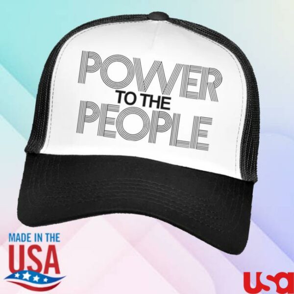 John Lennon Store Merch Power To The People Trucker Hat