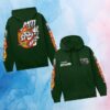 kenny Antisocialsocialclub Merch Store Assc X Nascar Daytona Hoodie Dark Greena