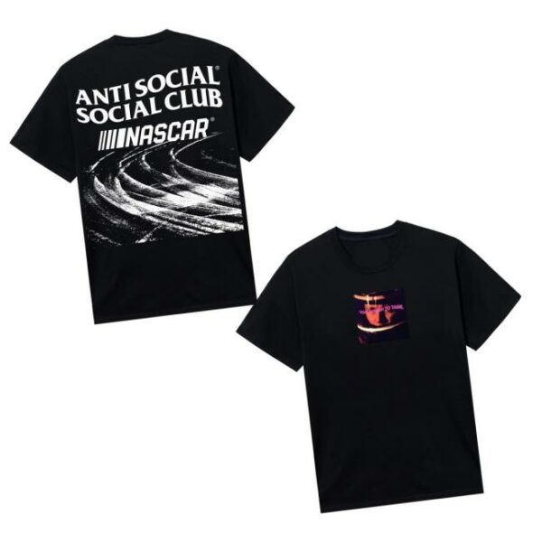 Antisocialsocialclub Merch Store Assc X Nascar Too Tough To Tame Tee Black