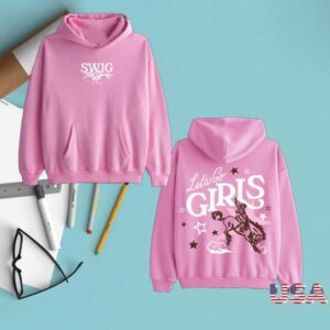 Swigdrinks Merch Store Let’s Go Girls Pink Hoodie