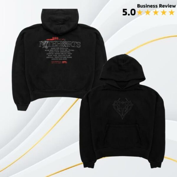 Niteharts Merch Store 2025 Lineup Hoodie