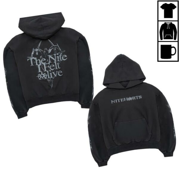 Niteharts Merch Store Alt Hoodie