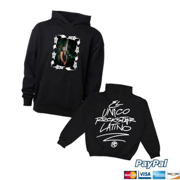 Jhayco Shop Merch Le Clique Vida Rockstar X Hoodie
