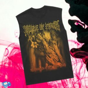 Cradle Of Filth Store Merch Cradle Of Filth Principle Gradient Faded Black Tank Top