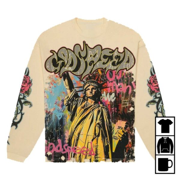 Restockar Store Merch Godspeed Vandal Ls Tee