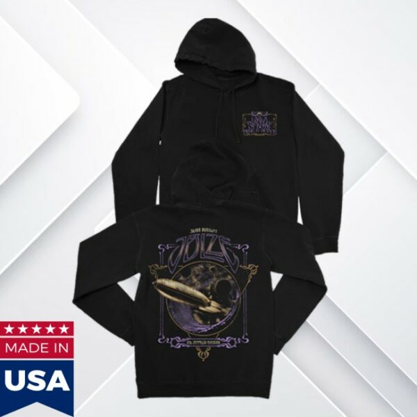 Jason Bonham Store Merch Traveler Black Hoodie