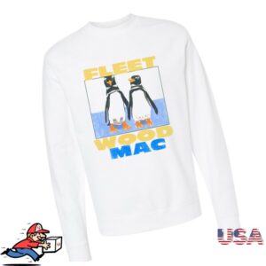 Fleetwood Mac Official Store Merch Duo Penguin Crewneck