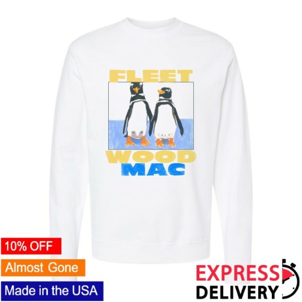 Fleetwood Mac Official Store Merch Duo Penguin Crewneck