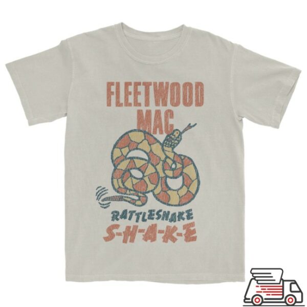 Fleetwood Mac Official Store Merch Rattlesnake Shake T-Shirt