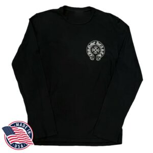 Matty Boy Store Merch Chrome Hearts Matty Boy Green Chomper Ls Black T-Shirt
