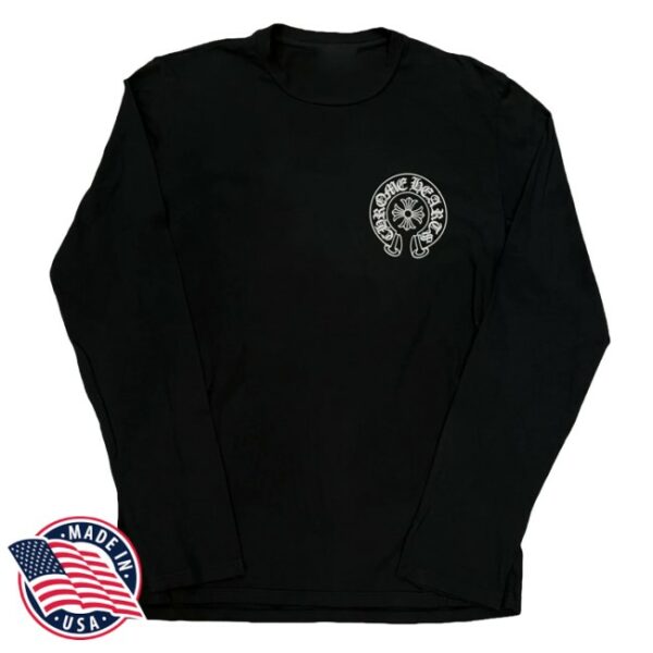 Matty Boy Store Merch Chrome Hearts Matty Boy Green Chomper Ls Black T-Shirt