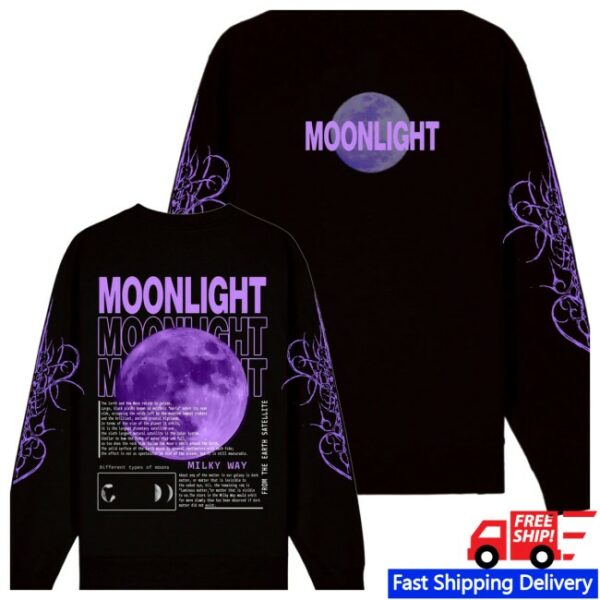 Thebtclub Store Merch Moonlight Oversized Sweatshirt