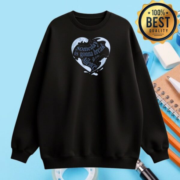 Thebtclub Store Merch Break Silence Oversized Sweatshirt