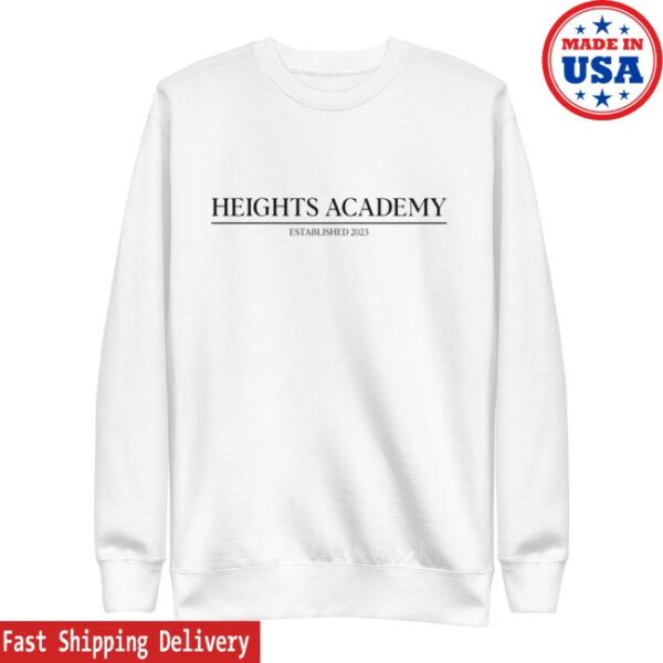 Heights Church Merch Store Heights Academy Unisex Premium Sweatshirt