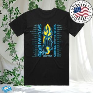 Satriani Store Merch Hydra Tour Black Tee
