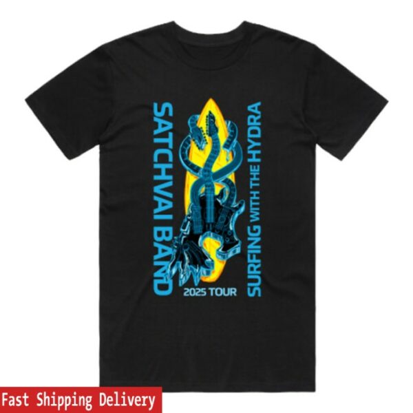 Satriani Store Merch Hydra Tour Black Tee