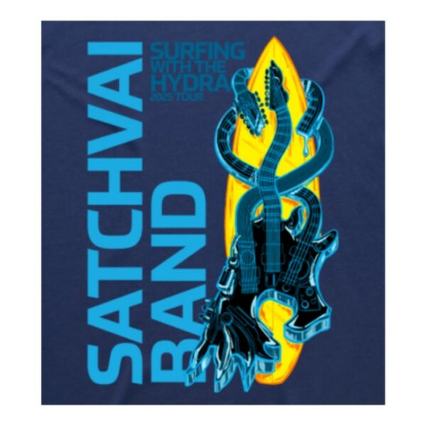 Satriani Store Merch Hydra Tour Navy Tee