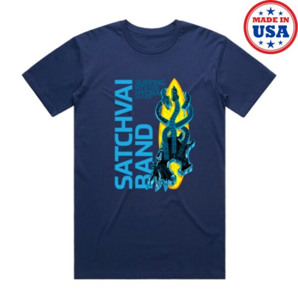 Satriani Store Merch Hydra Tour Navy Tee