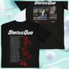 kenny status quo store merch the party aint over black tour tee sd