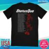 kenny status quo store merch the party aint over black tour tee