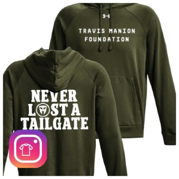 Travis Manion Store Merch Never Lost A Tailgate Hoodie