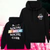 kenny anti social social club store merch assc x nascar games hoodie black sd