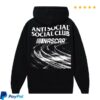 kenny anti social social club store merch assc x nascar too tough to tame hoodie black