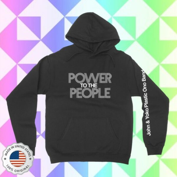 John Lennon Official Store Merch Power To The People Hoodie