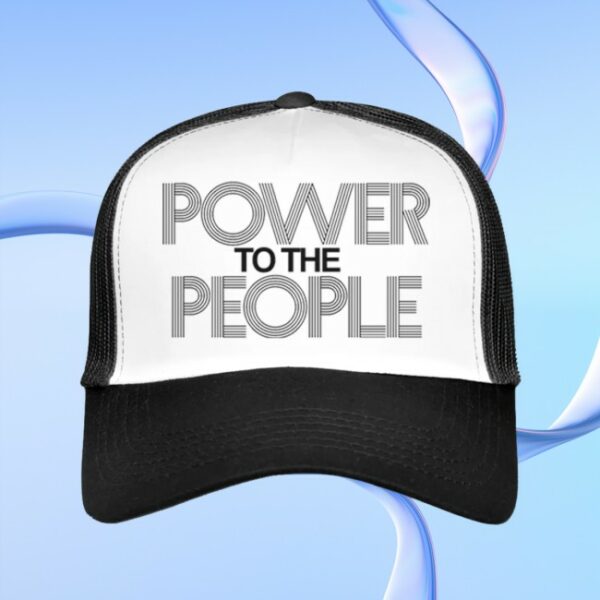 John Lennon Official Store Merch Power To The People Trucker Hat