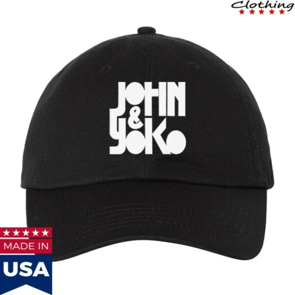 John Lennon Official Store Merch John And Yoko Hat
