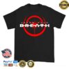 kenny catchyourbreath official store merch strike through logo black t shirt