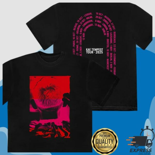 Kae Tempest Store Merch 2025 Tour T-Shirt