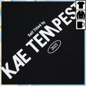 Kae Tempest Store Merch Self Titled Black Picture T-Shirt